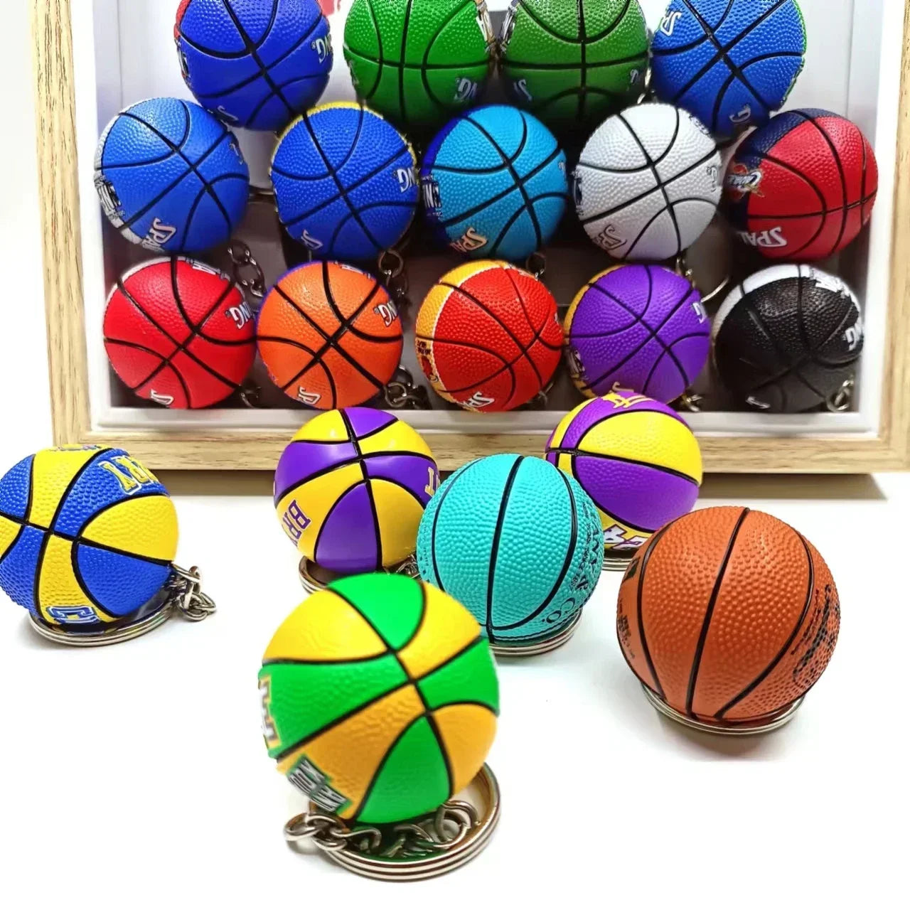 Basketball keychains
