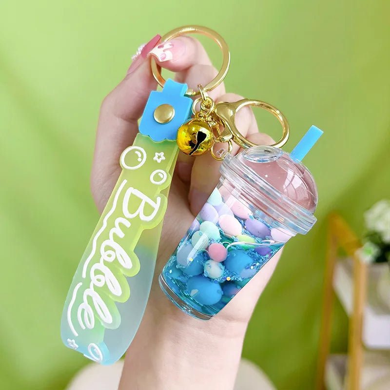 Tea cup keychain